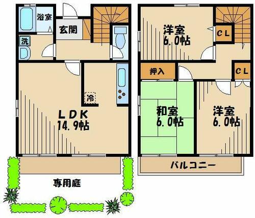 同じ建物の物件間取り写真 - ID:213105464154