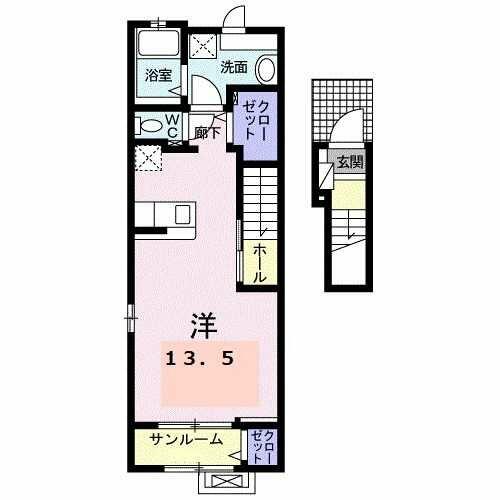 同じ建物の物件間取り写真 - ID:218000527804