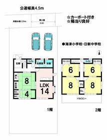 岐阜県海津市海津町長久保