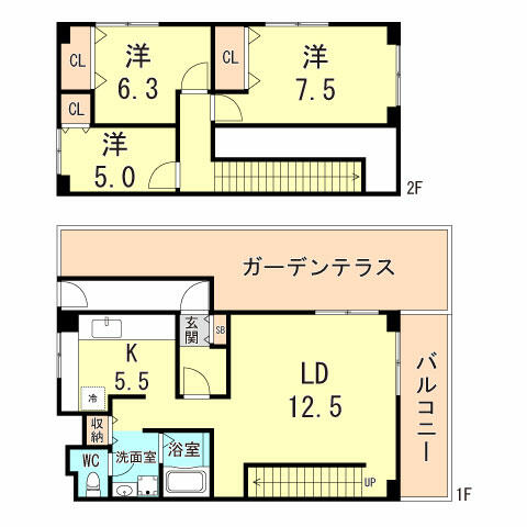 同じ建物の物件間取り写真 - ID:228046076008