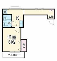 市ヶ尾森ビル十番館 204B ｜ 神奈川県横浜市青葉区市ケ尾町（賃貸アパート1K・2階・17.80㎡） その2