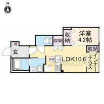 京都府久世郡久御山町佐古（賃貸アパート1LDK・1階・42.15㎡） その2