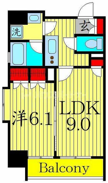 リバーレ池袋 705｜東京都豊島区池袋２丁目(賃貸マンション1LDK・7階・37.91㎡)の写真 その2