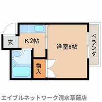 静岡県静岡市葵区瀬名１丁目（賃貸マンション1K・1階・18.18㎡） その2