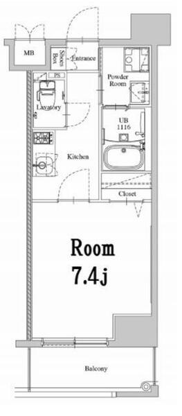 エンクレスト天神ＷＥＳＴ 1003｜福岡県福岡市中央区舞鶴２丁目(賃貸マンション1K・10階・25.10㎡)の写真 その2