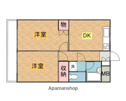 同じ建物の物件間取り写真 - ID:209005621780