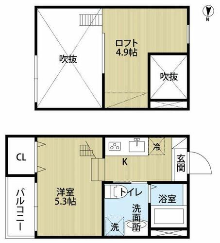 同じ建物の物件間取り写真 - ID:223032441376