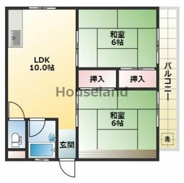 同じ建物の物件間取り写真 - ID:230027801832