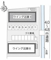 レオパレスウイング近藤Ⅱ 202 ｜ 岡山県倉敷市中庄（賃貸アパート1K・2階・22.35㎡） その3