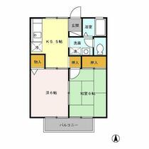 東京都東村山市秋津町５丁目（賃貸アパート2K・2階・40.07㎡） その2