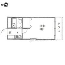 シティパレス２１西大寺Ｐ－１ 305 ｜ 奈良県奈良市西大寺新町１丁目（賃貸マンション1K・3階・15.60㎡） その2