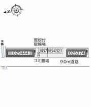 レオパレスＬｅｏＨＩＲＡＮＯⅡ 105 ｜ 岡山県岡山市北区平野（賃貸アパート1K・1階・19.87㎡） その3