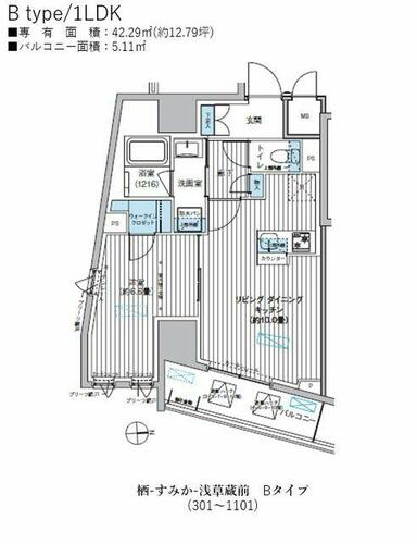 同じ建物の物件間取り写真 - ID:213105543867