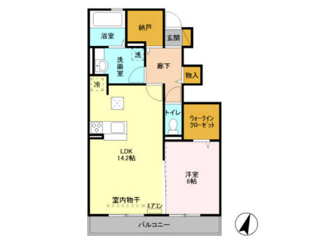 同じ建物の物件間取り写真 - ID:211044923570