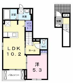 ノィ　ブリーゼ -202｜長崎県長崎市三原１丁目(賃貸アパート1LDK・2階・42.59㎡)の写真 その2