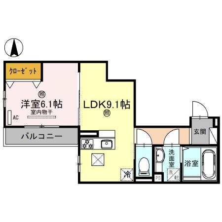 同じ建物の物件間取り写真 - ID:228046211128