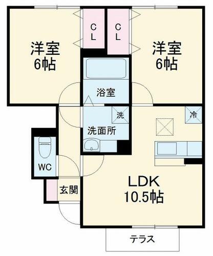 同じ建物の物件間取り写真 - ID:212042894177