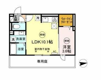 同じ建物の物件間取り写真 - ID:240027963851