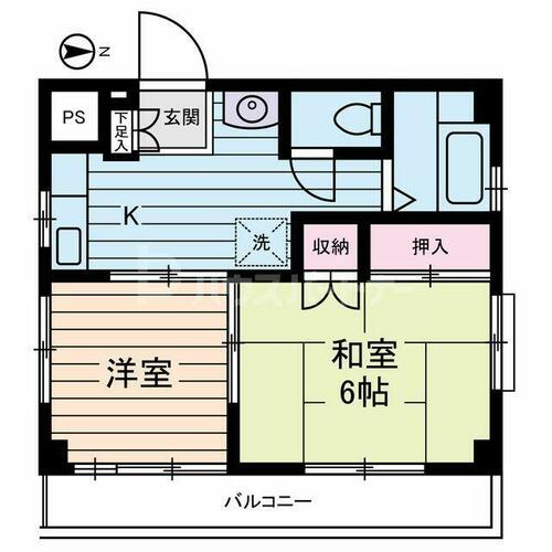 同じ建物の物件間取り写真 - ID:213105607128