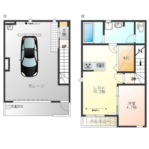 同じ建物の物件間取り写真 - ID:209005587291