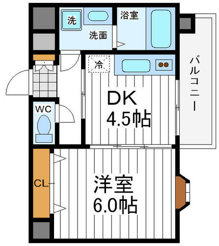 アパルト文の里の間取り