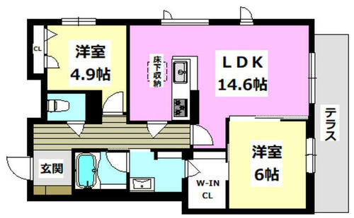 同じ建物の物件間取り写真 - ID:227079288777