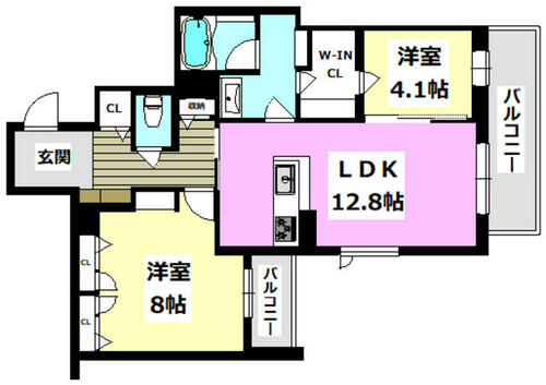 同じ建物の物件間取り写真 - ID:227079288666