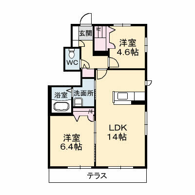 同じ建物の物件間取り写真 - ID:238007246001