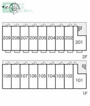 レオパレスリバーポイント小岩Ｉ 206 ｜ 東京都江戸川区東小岩２丁目（賃貸アパート1K・2階・22.35㎡） その5