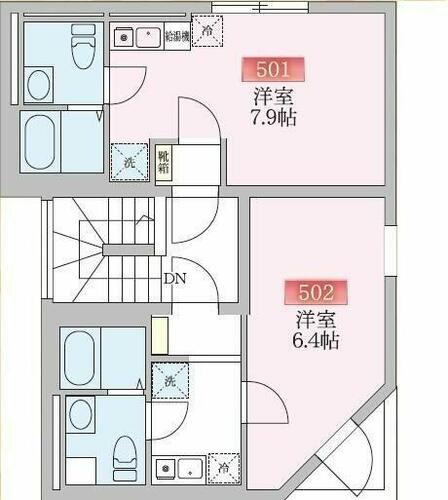 同じ建物の物件間取り写真 - ID:213105593000