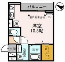 ソレイユ　ラ　コリーヌ東川口  ｜ 埼玉県川口市東川口１丁目（賃貸アパート1R・1階・28.94㎡） その2