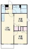 静岡県焼津市柳新屋（賃貸アパート2LDK・1階・44.71㎡） その2