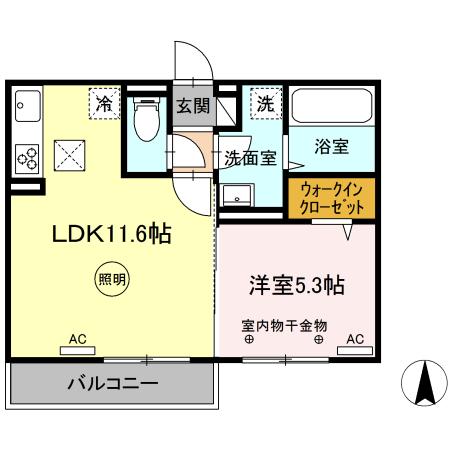 同じ建物の物件間取り写真 - ID:244003793373