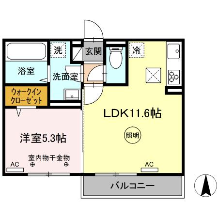 同じ建物の物件間取り写真 - ID:244003793349