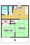 筑後市大字蔵数 2階建 築45年のイメージ