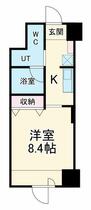 アルファコンフォート大手前  ｜ 大阪府大阪市中央区釣鐘町１丁目（賃貸マンション1K・4階・28.51㎡） その2