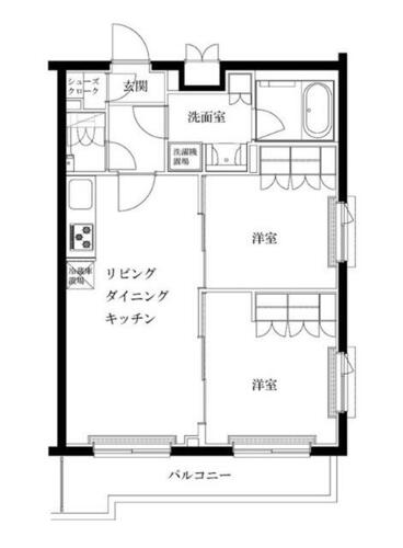 同じ建物の物件間取り写真 - ID:213108381549