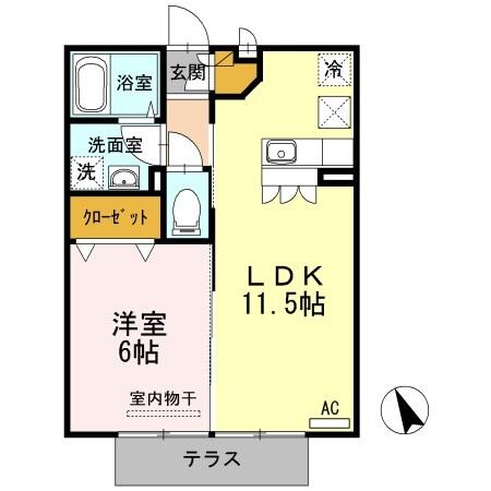 同じ建物の物件間取り写真 - ID:244003988148