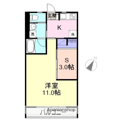 同じ建物の物件間取り写真 - ID:207001165613