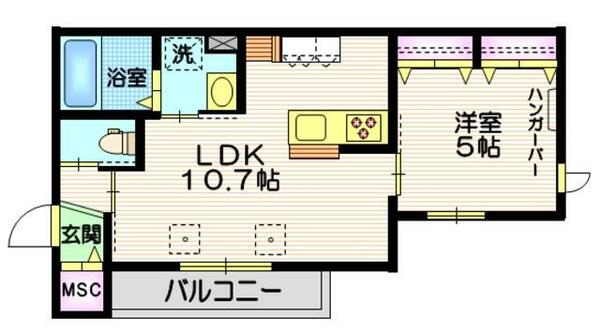 Ｄｕｏ　Ｗａｋａｂａ　Ｅａｓｔ 101｜東京都大田区大森東４丁目(賃貸マンション1LDK・1階・40.26㎡)の写真 その2