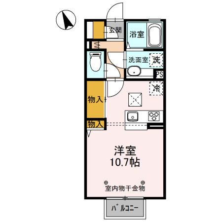 同じ建物の物件間取り写真 - ID:208009441671