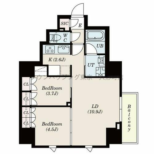 同じ建物の物件間取り写真 - ID:213107640725