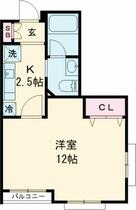 東京都杉並区阿佐谷北２丁目（賃貸マンション1K・3階・32.68㎡） その2