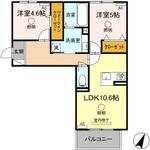 仮）Ｄ－ｒｏｏｍ長嶺東４丁目ＨＫのイメージ