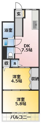 同じ建物の物件間取り写真 - ID:223032244816