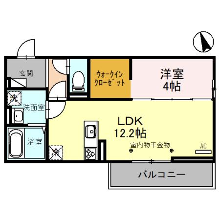 同じ建物の物件間取り写真 - ID:210002519043