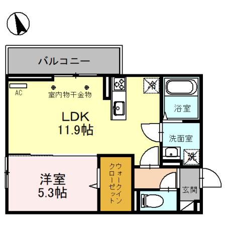 同じ建物の物件間取り写真 - ID:210002519038