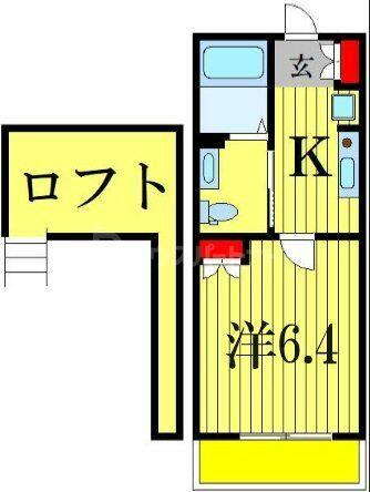 セリオ海神 205｜千葉県船橋市海神６丁目(賃貸アパート1K・2階・19.48㎡)の写真 その2