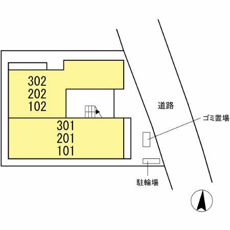 アーバンライフ 201｜神奈川県川崎市高津区新作３丁目(賃貸アパート1LDK・2階・40.46㎡)の写真 その3