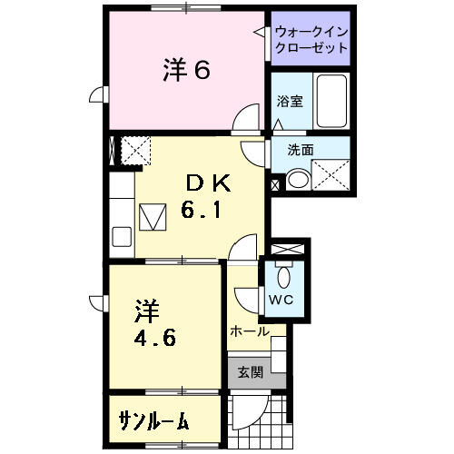 同じ建物の物件間取り写真 - ID:217000953862